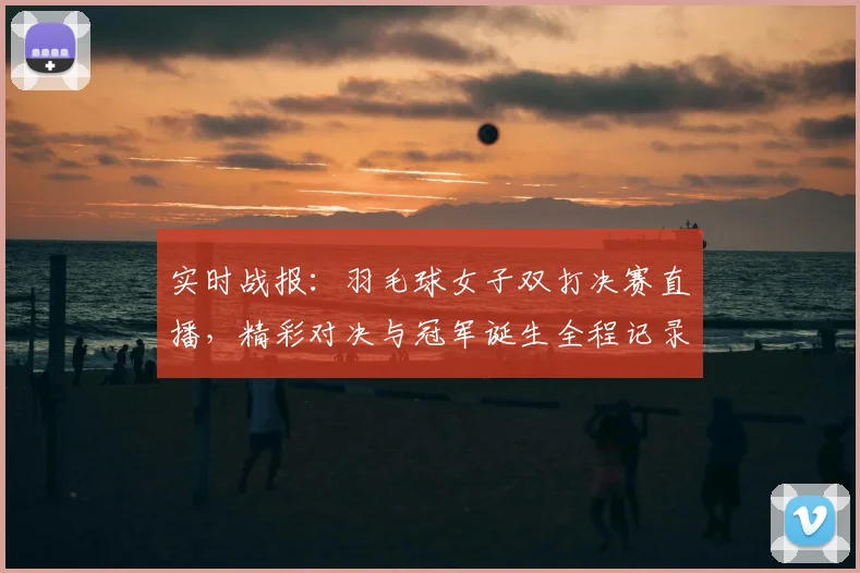实时战报：羽毛球女子双打决赛直播，精彩对决与冠军诞生全程记录